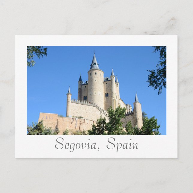 Postal Segovia (España) (Anverso)