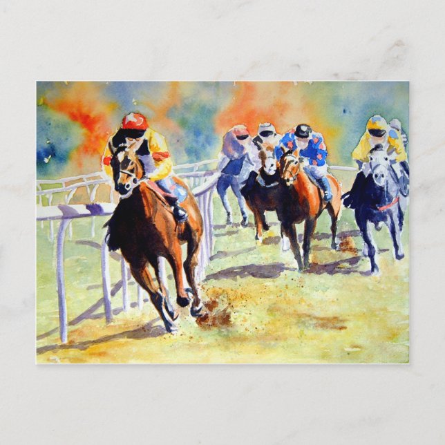 Postal Seguir al líder (Anverso)