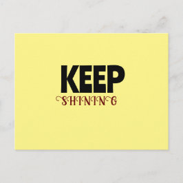 Postal Seguir brillando