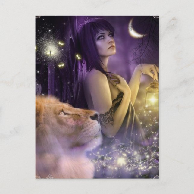 Postal Seguir tus sueños (Anverso)