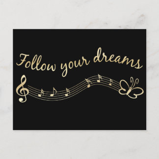 Postal Seguir tus sueños