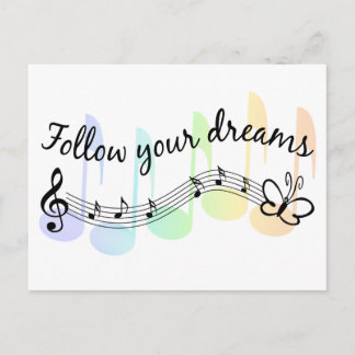 Postal Seguir tus sueños