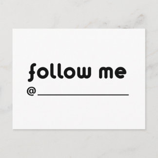 Postal seguirme @
