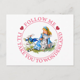 POSTAL SEGUIRME, TE LLEVARÉ A WONDERLAND