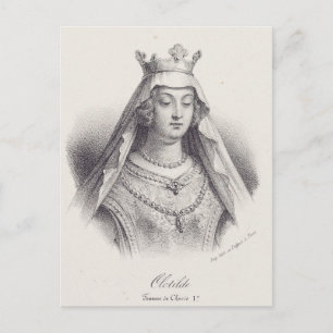 Postal Segunda esposa de Clovis