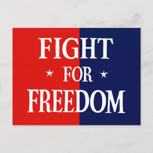 Postal Segunda Guerra Mundial contra la libertad