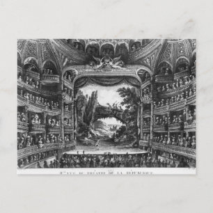 Postal Segunda vista del Teatro de la República