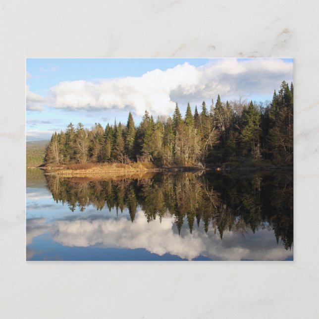 Postal Segundo lago Connecticut (Anverso)