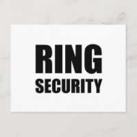 Seguridad del anillo del boda