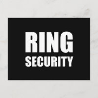 Seguridad del anillo del boda