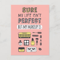 Seguro que el maquillaje no es perfecto