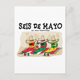 Postal Seis de mayo