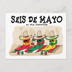Postal Seis de mayo