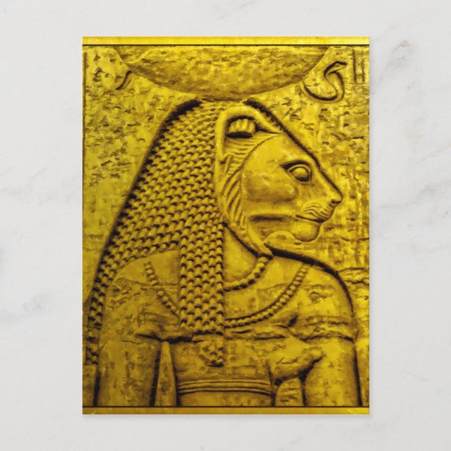 Postal Sekhmet (Anverso)