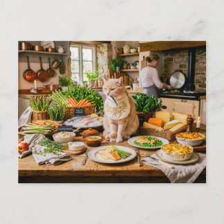 Postal Selección de cocina gourmet fresca
