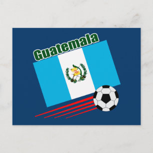 Postal Selección de fútbol de Guatemala