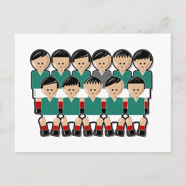 Postal Selección de fútbol de México.ai (Anverso)
