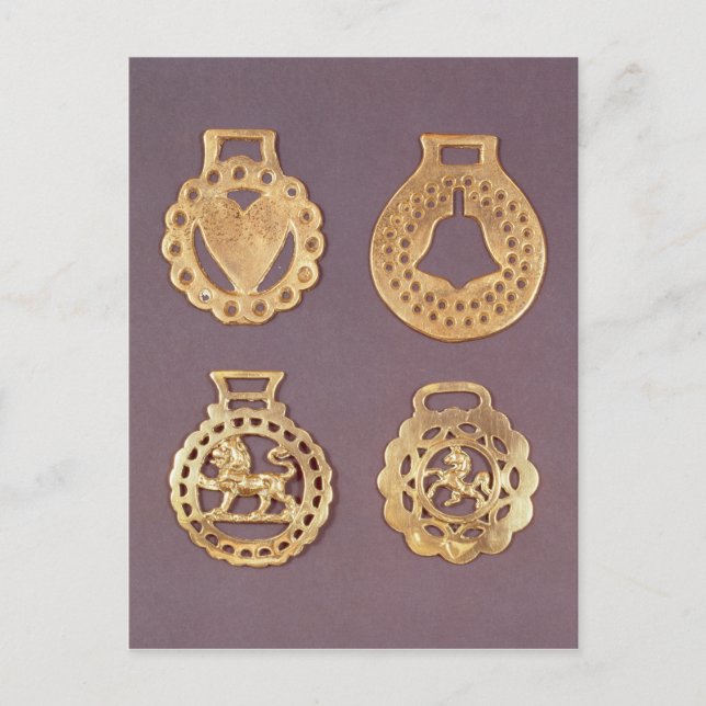 Postal Selección de latones de caballo (Anverso)