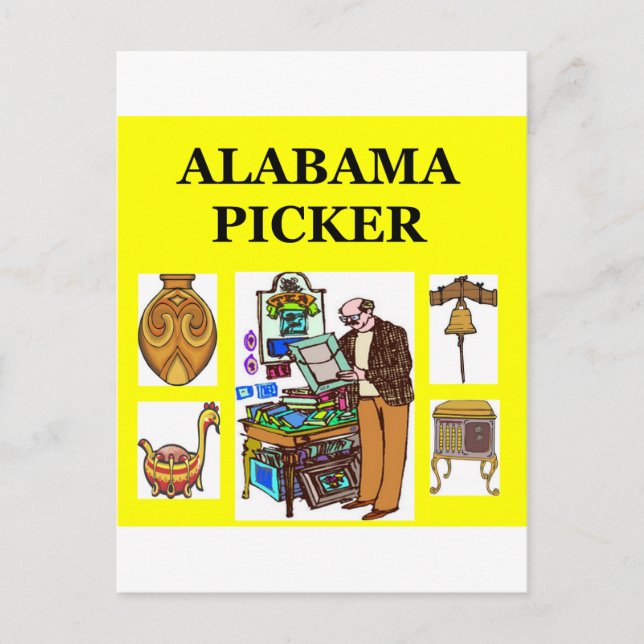 Postal Selector de ALABAMA (Anverso)
