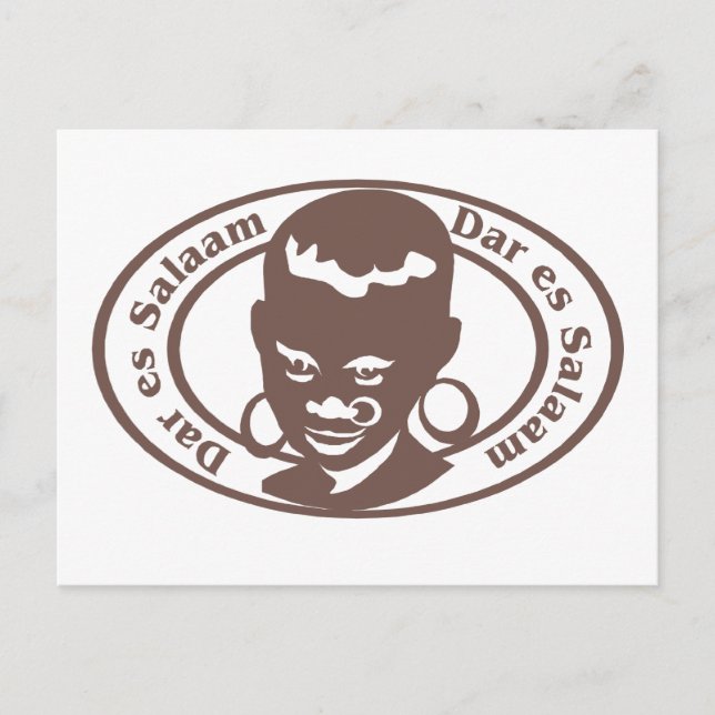 Postal Sello Dar es Salaam (Anverso)