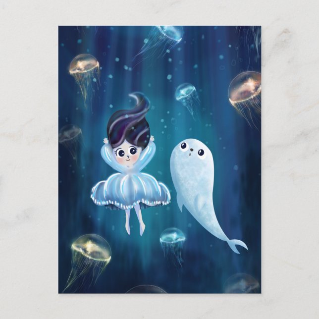 Postal Sello de bebé (Anverso)