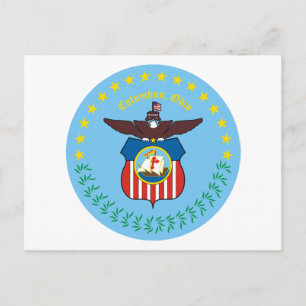 Postal Sello de Colón, Ohio