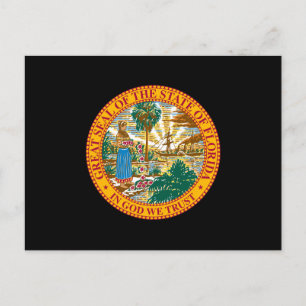 Postal Sello de estado de Florida