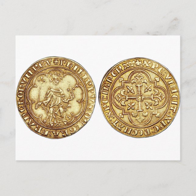 POSTAL SELLO DE LOS CABALLEROS DE LA PLANTILLA (Anverso)