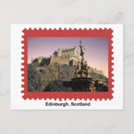 Postal Sello de Postage del Castillo de Edimburgo