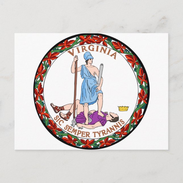 Postal Sello estatal de Virginia.jpg (Anverso)