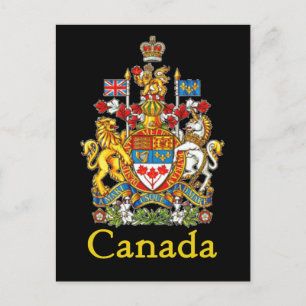 Postal Sello nacional de Canadá