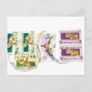 Postal Sellos rusos
