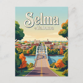 Postal Selma EE. UU.