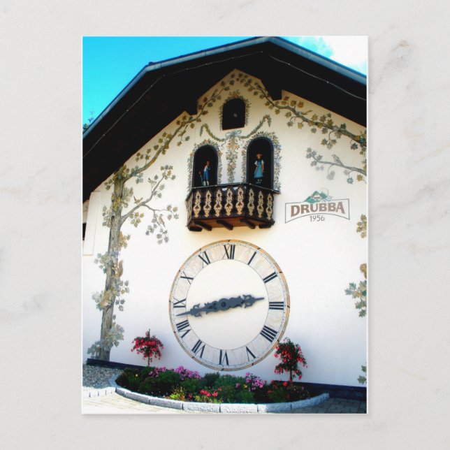 Postal Selva negra (Anverso)