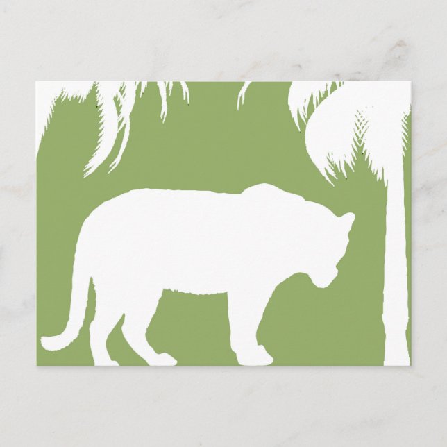 Postal Selva verde (Anverso)