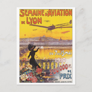 Postal Semaine D' Aviation de Lyon