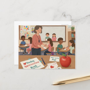 Postal Semana de Apreciación del Profesor