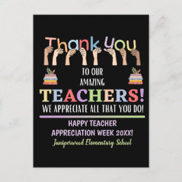 Postal Semana de Apreciación del Profesor