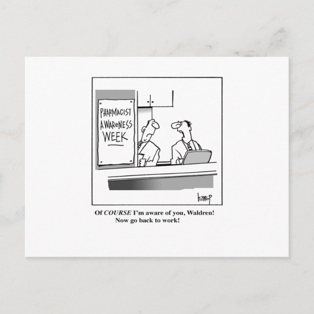 Postal Semana de Conciencia Farmacéutica (Anverso)