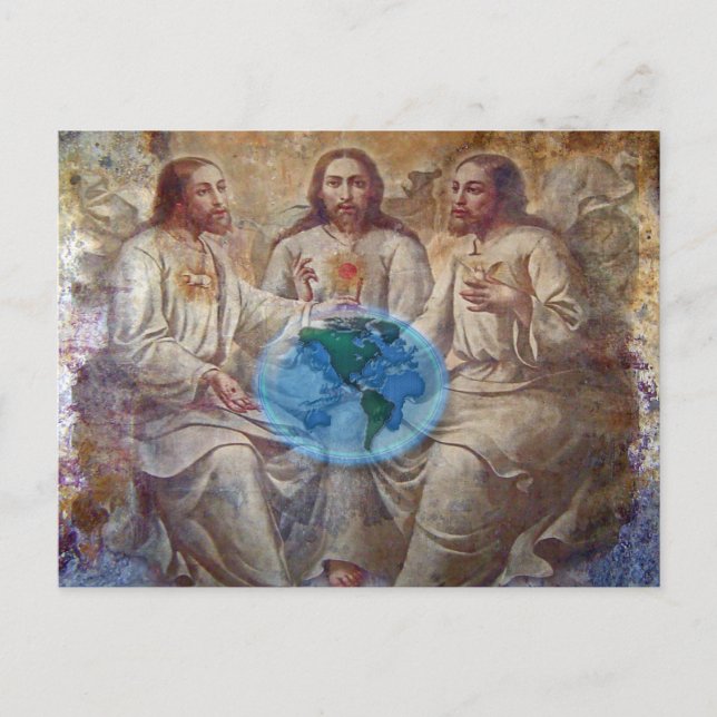 Postal Semana de creación (Anverso)