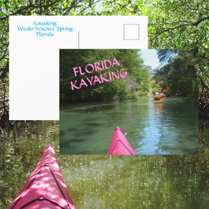 Postal Semana de Kayak en Weeki Wachee Spring Aventura Fl
