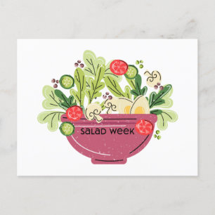 Postal Semana de la ensalada
