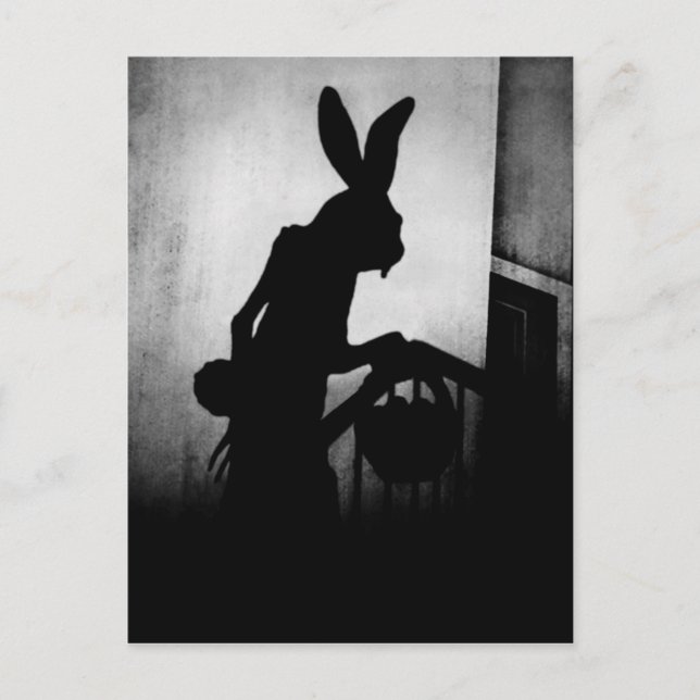 Postal Semana Santa Bunny Nosferatu Shadow (Anverso)