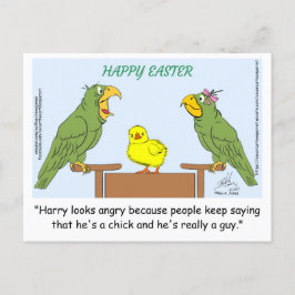 Postal Semana Santa! "Harry se ve enfadado porque la gent