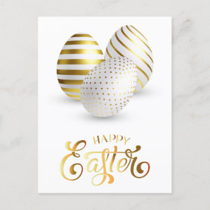 Postal Semana Santa. Huevos de Pascua.
