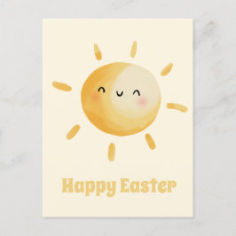 Postal Semana Santa! Sol de color de agua suave