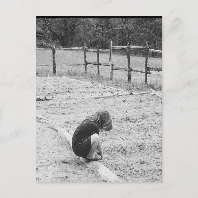 Postal Sembrando las semillas del amor (Anverso)