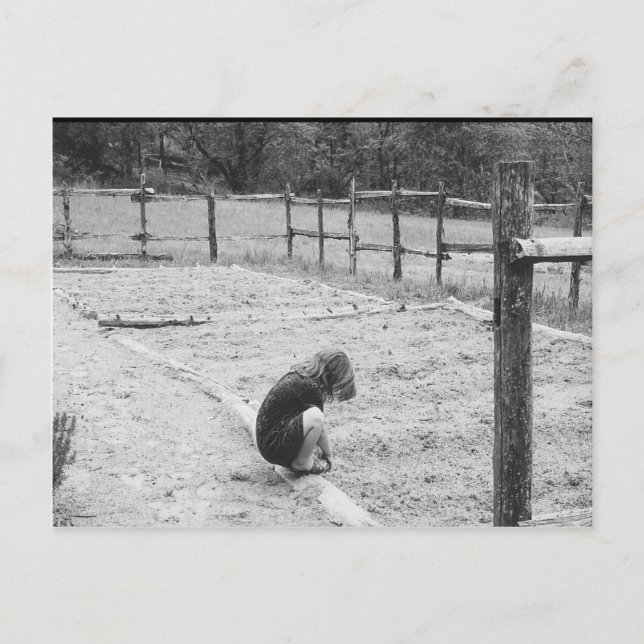 Postal Sembrando las semillas del amor (Anverso)