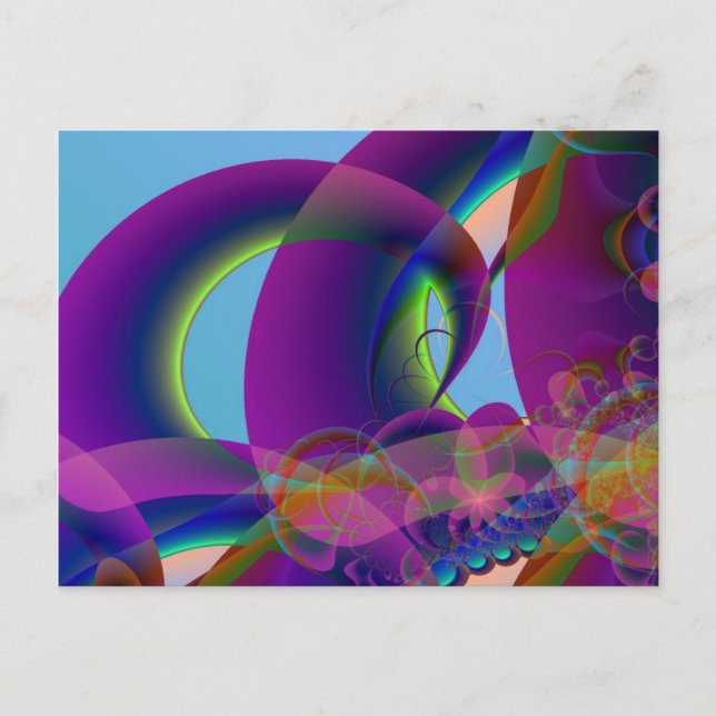 Postal semicírculo (Anverso)