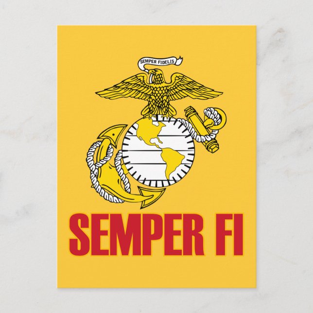 Postal Semper Fi [EGA] (Anverso)